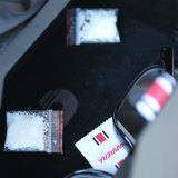 Police allegedly seized cocaine and steroids from one vehicle.