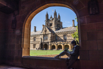 University of Sydney acting vice-chancellor Stephen Garton said the institution had in effect broken even in 2020.