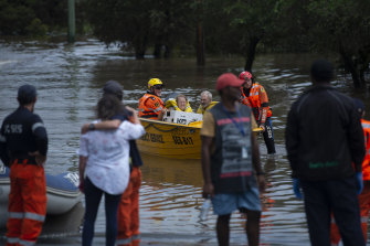Severe flooding hit Lismore on March 1.