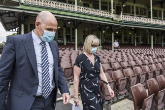 A crowded field: Cricket Australia interim CEO Nick Hockley.