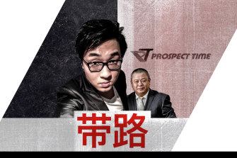 Bo "Nick" Zhao and Brian Chen, who he alleged was trying to get him into federal Parliament.