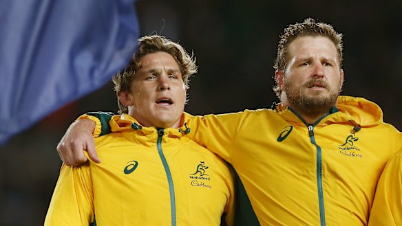 Michael Hooper and James Slipper.