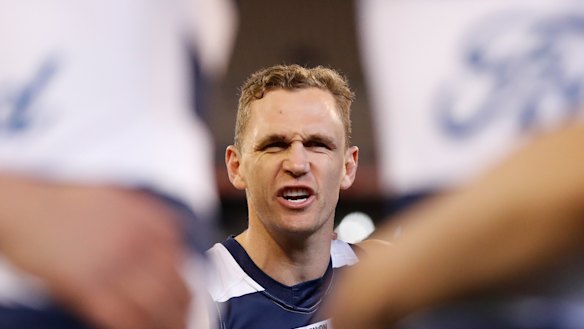 Geelong star Joel Selwood. 