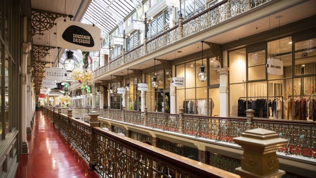 Sydney’s usually bustling Strand Arcade was nearly empty the week after Christmas.