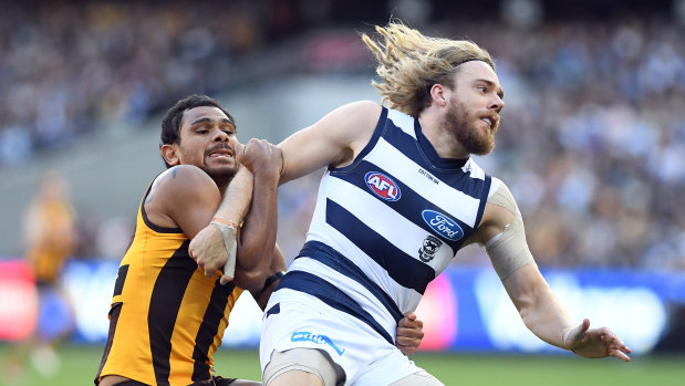 Cam Guthrie's contract talks with Geelong are at an impasse.