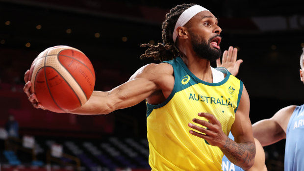 Patty Mills has been brilliant for the Boomers. 
