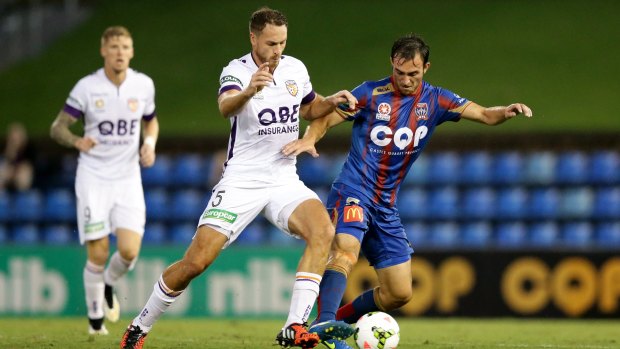 Former Glory player Rostyn Griffiths (left) has signed with Melbourne City.