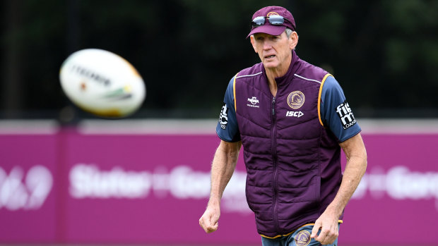 Standing firm: Wayne Bennett could still end up at Souths this season if talks go to plan.