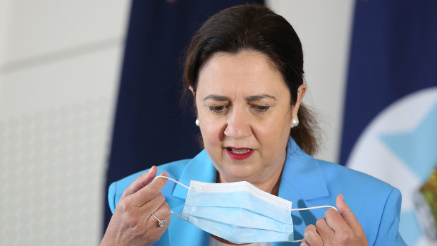 Queensland Premier Annastacia Palaszczuk provides an update.