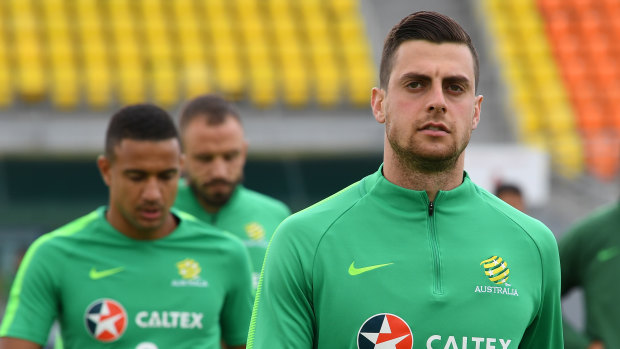 Undercooked: Tomi Juric enters Australia's Kuwait clash with little game time.