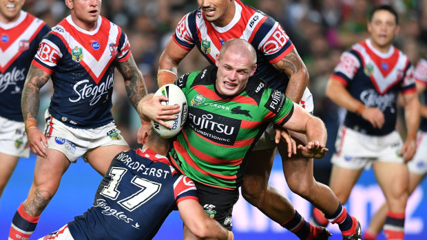 Tied up: Souths have locked Tom Burgess down for another four seasons at Redfern.