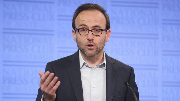 Adam Bandt says Labor has abandoned its core beliefs by backing the tax cuts.