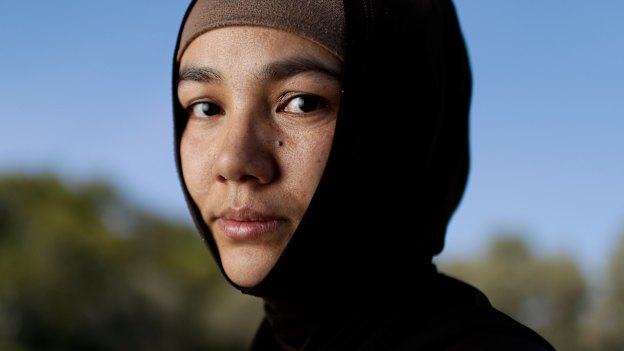 Meyassar Adham fears for her father, who is detained in a mass detention camp in China. 