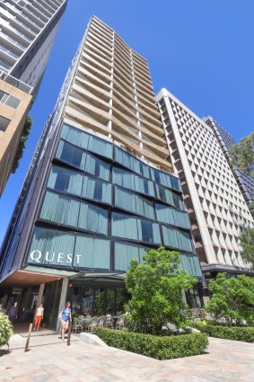 The Quest Hotel, at 223 Miller Street, North Sydney 
