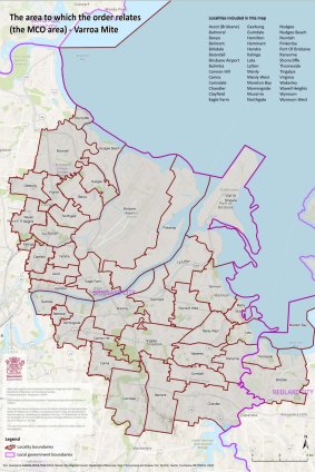 A Movement Control Order was issued in Brisbane on February 26 after the discovery of the varroa mite.