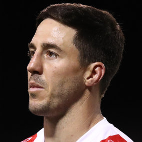 Dragons captain Ben Hunt.