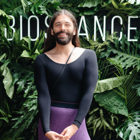 Queer Eye’s grooming expert Jonathan Van Ness is a brand ambassedor for natural skincare brand Biossance.