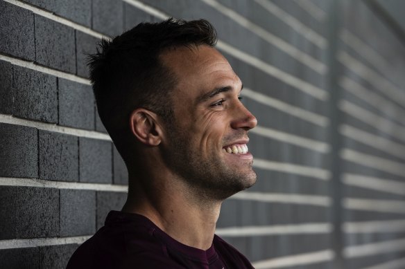 The last laugh: Luke Brooks is finally playing in an NRL finals game.