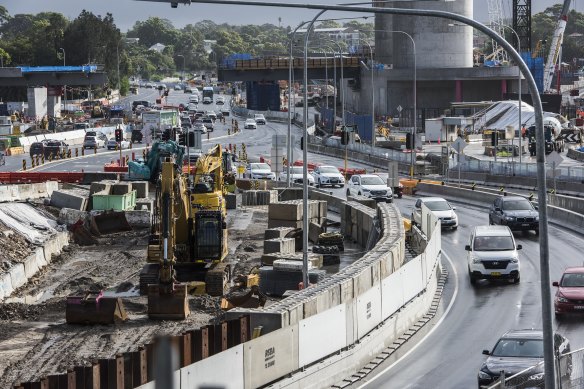 Inner West residents have been “smashed” by the WestConnex project for almost a decade, Inner West mayor Darcy Byrne said.
