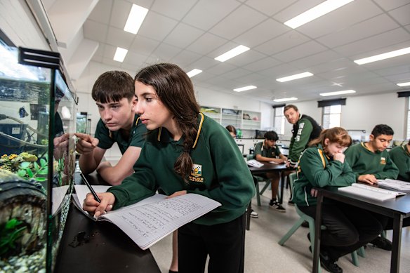 The state government will invest $100 million in upgrades at 33 public high schools to support the delivery of High Potential and Gifted Education. 
