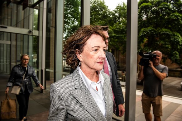 Fiona Brown was chief of staff to then-defence industry minister Linda Reynolds when Brittany Higgins alleged Bruce Lehrmann raped her in the minister’s office.