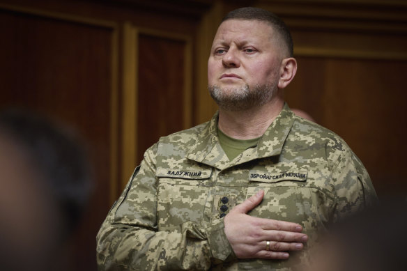 Commander-in-Chief of Ukraine’s Armed Forces Valery Zaluzhny.