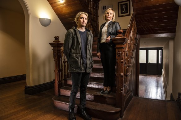 Rohan Pank, pictured with senior solicitor Samantha Lee from the Redfern Legal Centre, was issued a $1000 fine.