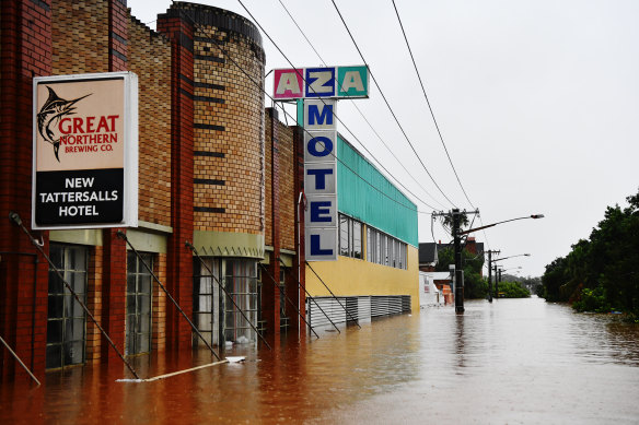 Lismore faced severe flooding in February and March.  