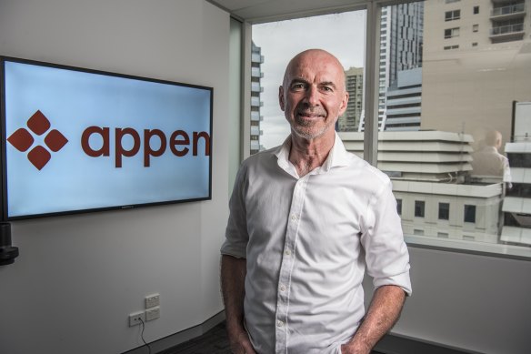 Appen’s chief executive Mark Brayan. 