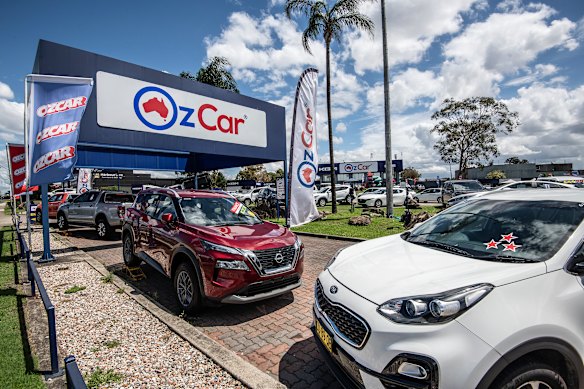 The collapse of national dealership Ozcar was another feature of the volatile car market.