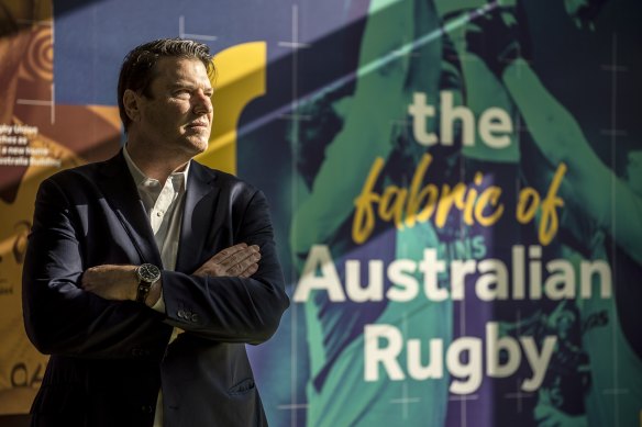 Rugby Australia chairman Hamish McLennan.