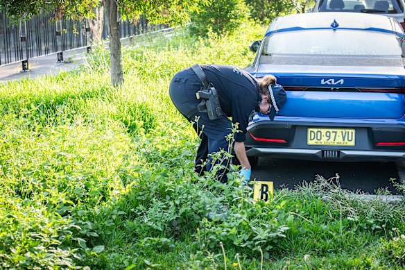 Police have appealed for information following the shooting in a high-density residential area.