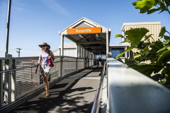 Roseville Station, one of 31 heavy rail stations where the government plans to change zoning rules to allow for more density.