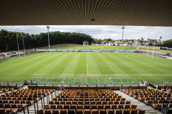 Leichhardt Oval is slipping into a state of disrepair. 