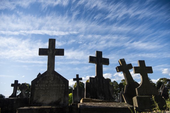 Rookwood Cemetery is the largest in the Southern Hemisphere.