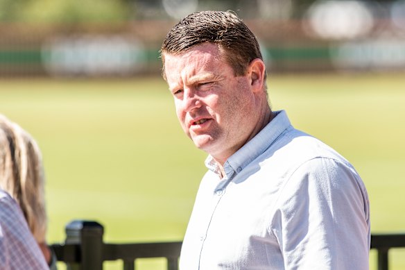 Rabbitohs CEO Blake Solly.