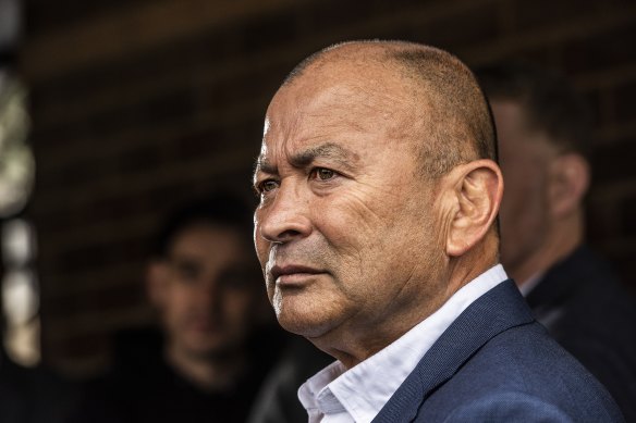 “The only Japanese person I am talking to right now is my wife” … Eddie Jones on the persistent reports that he could defect to Japan Rugby. 