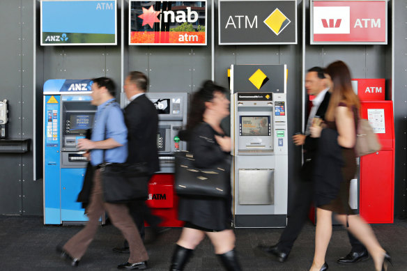 Banks are lending less than they were two months ago because of interest rate rises.