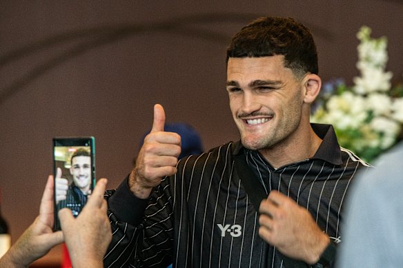 Nathan Cleary is in line for a big pay day.