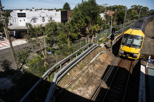 Roseville is one of four north shore line stations earmarked for higher density under the government’s transport-oriented development program.