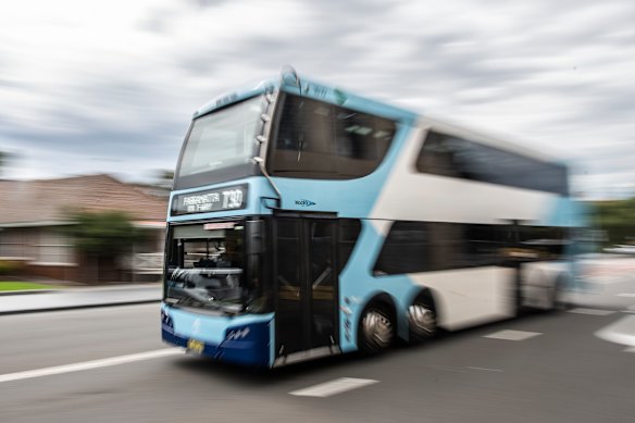 The major changes to Sydney’s bus network will take effect on Sunday.