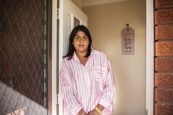 Single mother Renuka Senthevadiel says the RBA’s rate cut will allow her to afford to take her son to the cinemas.