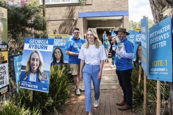 Despite a strong showing from candidate Georgia Ryburn, the NSW Liberal Party lost another blue-ribbon seat in Pittwater.