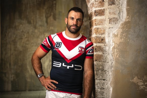 Roosters captain James Tedesco.