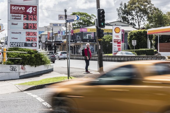 There’s a stark difference between car-dependent parts of Sydney and the inner suburbs where it’s easier to walk or catch public transport.