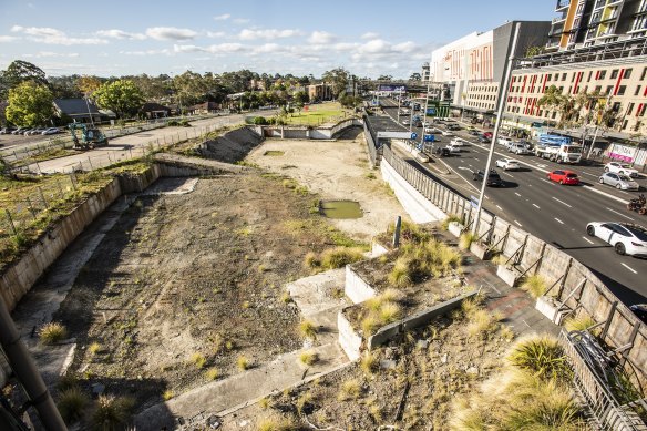 The Ryde Central site.