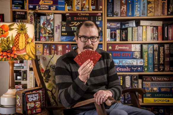 Phil Walker-Harding is one of Australia's leading freelance game designers. More than a million copies of his games have been sold around the world