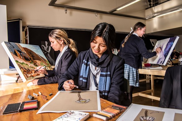 At Tara Anglican School for Girls there are about 50 boarding students. The school’s boarding enrolments were affected by a loss in international students in the past few years, says principal Adele Ramsay.