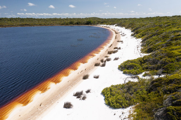 Dune Lake in Wuthathi Country on the Cape York Peninsula.