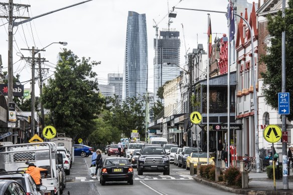 Darling Street in Balmain.